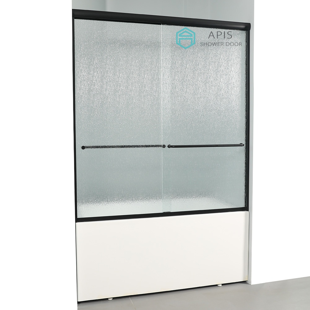 AS-P22 Semi-Frameless Double Sliding Shower Door 2