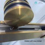 Hidden soft close design