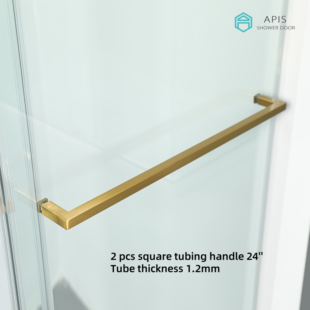 Square tubing handle